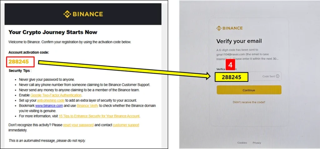 Authentication Number-6-digit-Enter