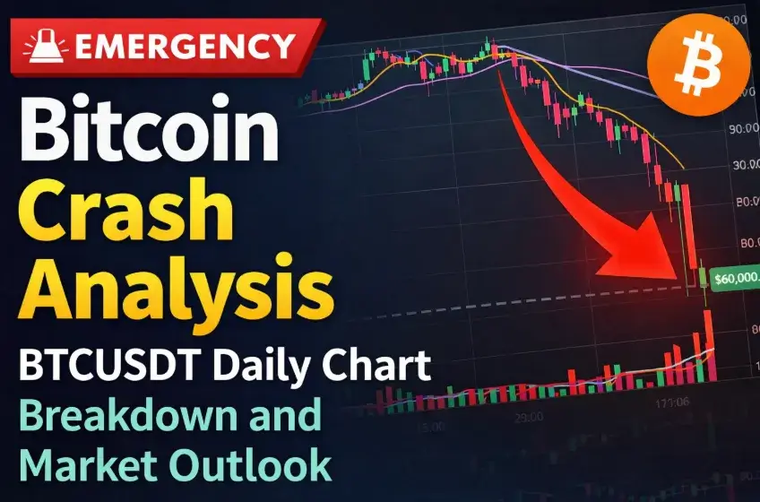 Bitcoin-Crash-Analysis-BTCUSDT- Daily-Chart-Breakdown-and-Market-Outlook